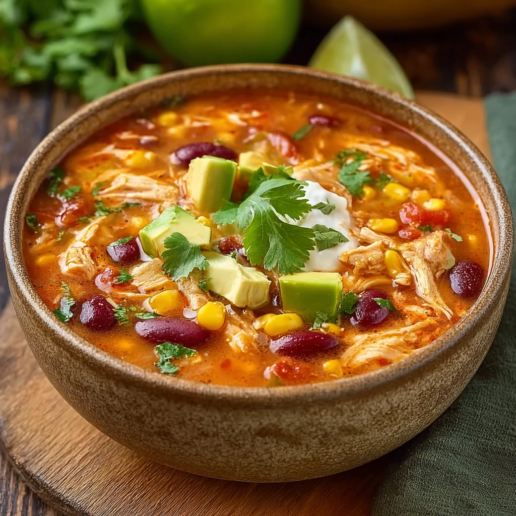 Chicken Enchilada Soup