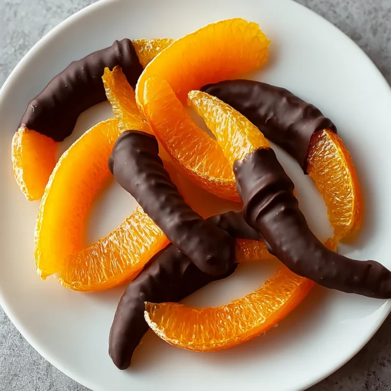Chocolate Dipped Orange Peel Divine Indulgence