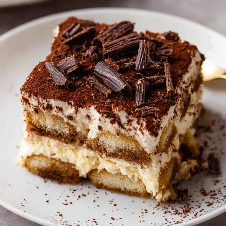 Classic Italian Tiramisu Nobake