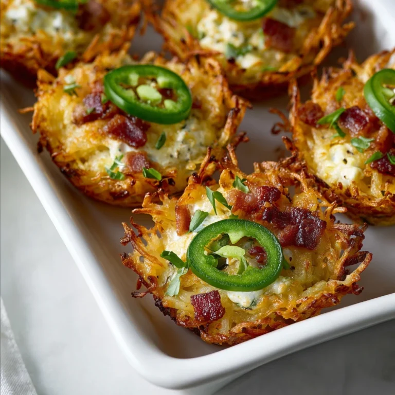 Jalapeo Popper Hash Brown Cups
