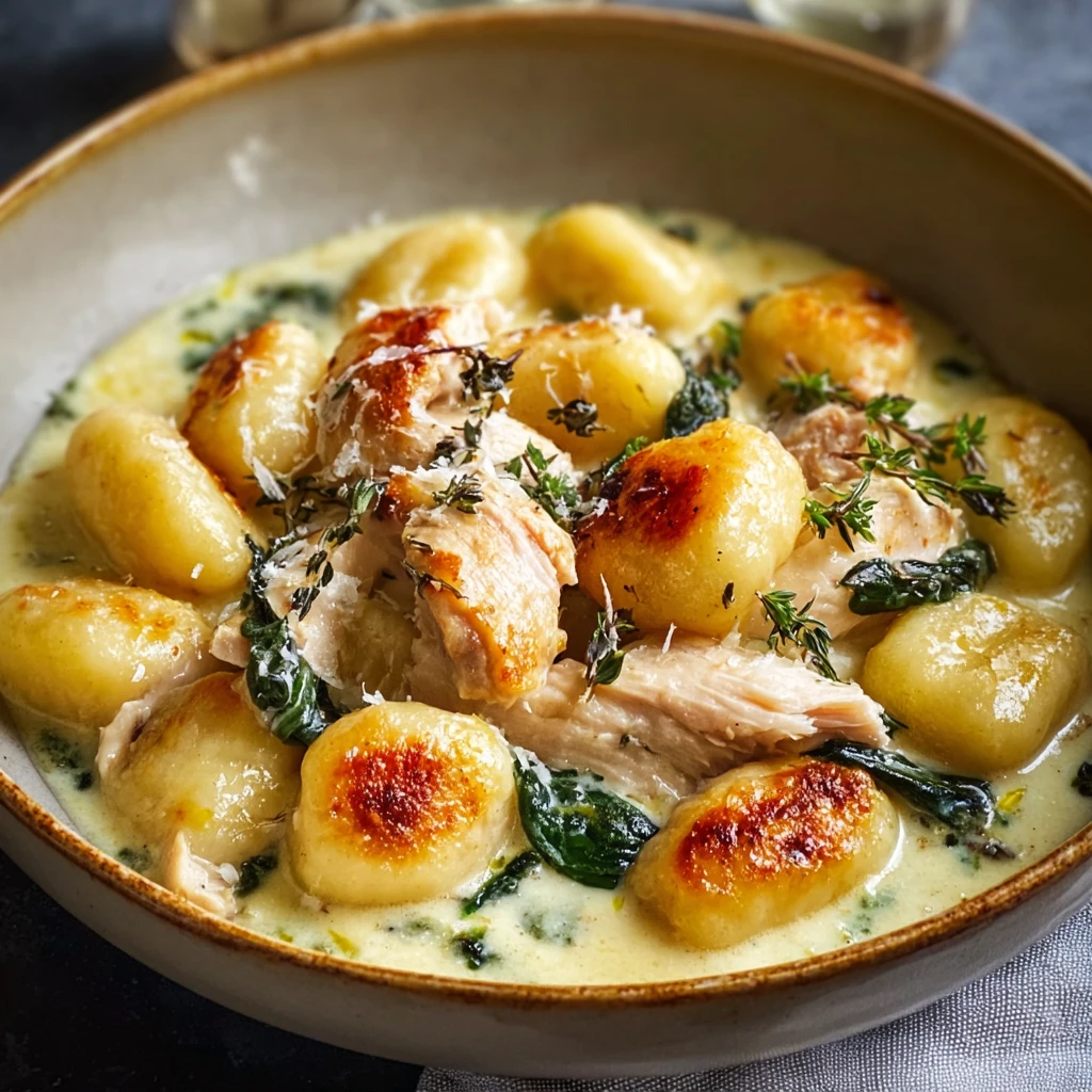 Lemon Chicken Gnocchi