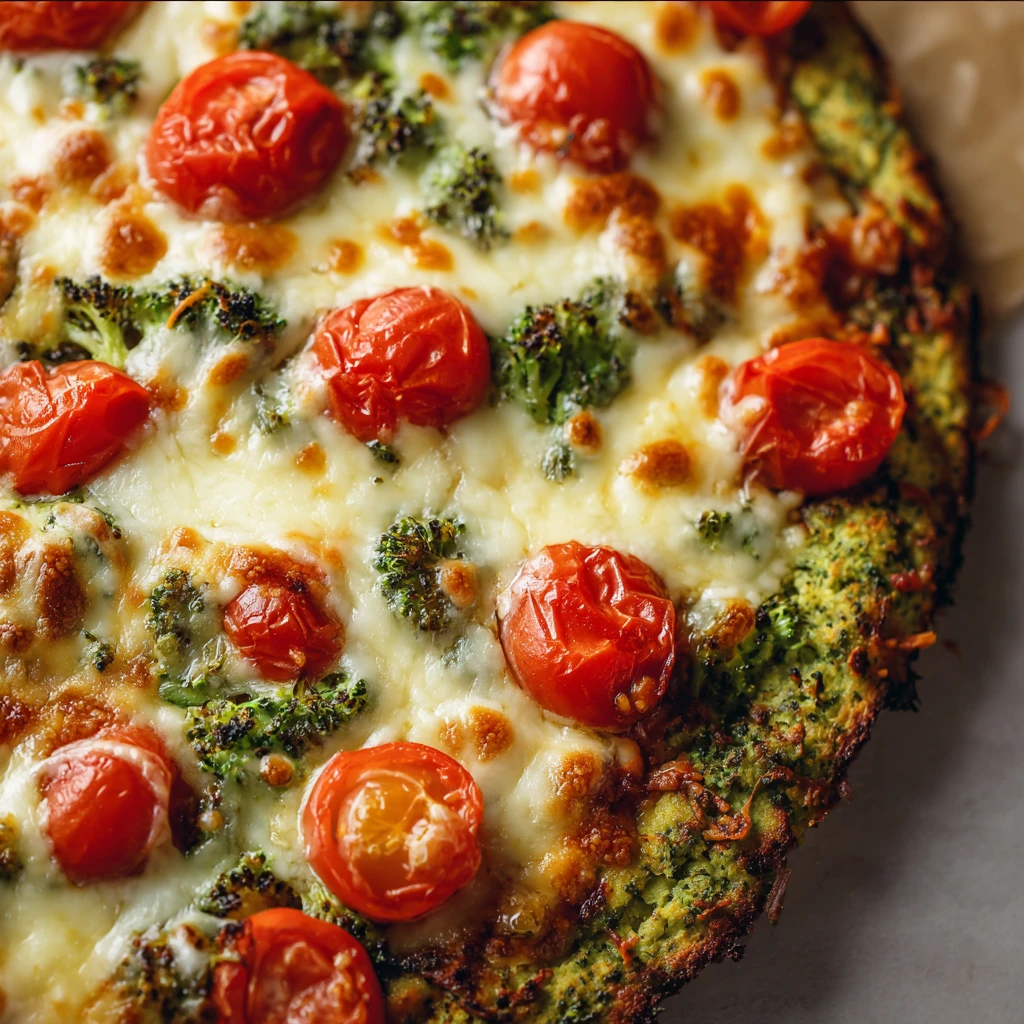 Broccoli Crust Pizza Recipe Gluten-free Broccoli Pizza Base Low Carb Broccoli Crust Pizza Where To Buy Broccoli Crust Pizz...