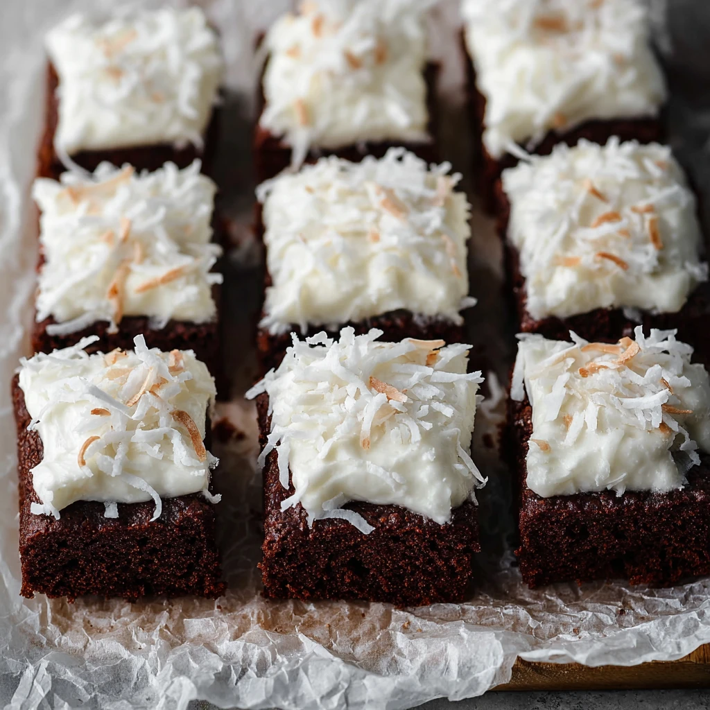 Healthy Chocolate Coconut Cake Recipe Low-calorie Coconut Chocolate Snack Cake Gluten-free Chocolate Coconut Cake Vegan Ch...